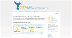 Desktop Screenshot of ctaero.fr