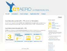 Tablet Screenshot of ctaero.fr